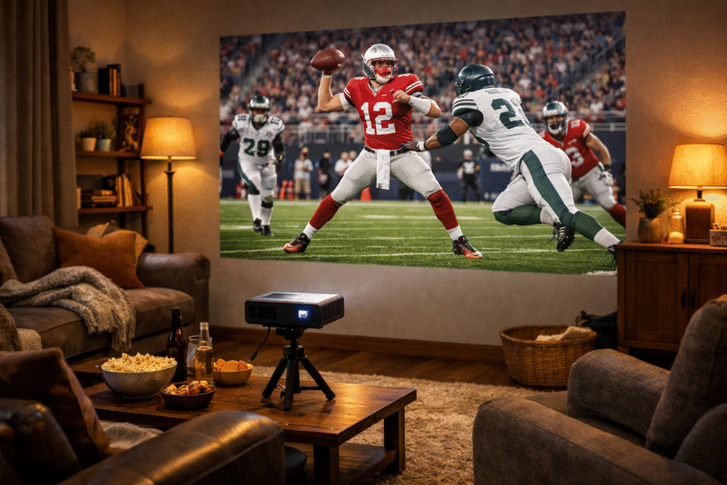 TV vs Projector: What’s Better for Game Day?